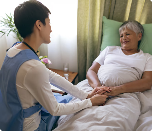 Palliative Care supporting senior in Alameda County